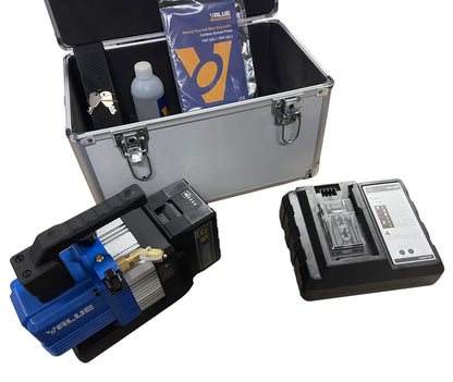 Bomba de Vacío a Batería VALUE VRP-2DLi | 57 L/min | 23 Micras | A2L R32